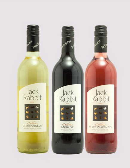 3 flasker Jack Rabbit