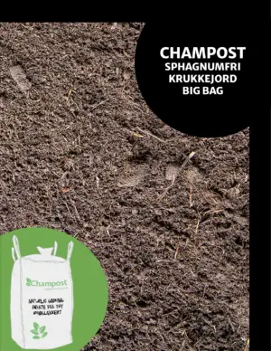 CHAMPOST Sphagnumfri krukkejord 900L