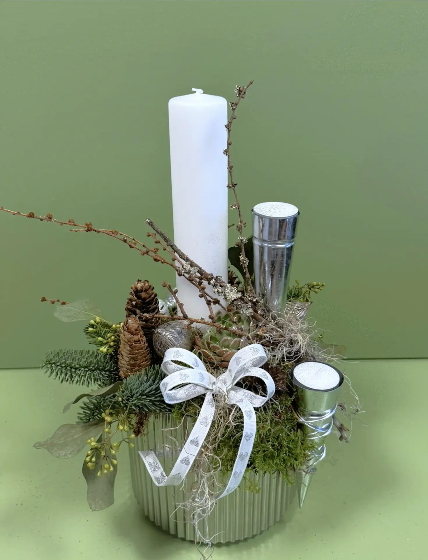 Juledekoration M fra Blomstertorvet