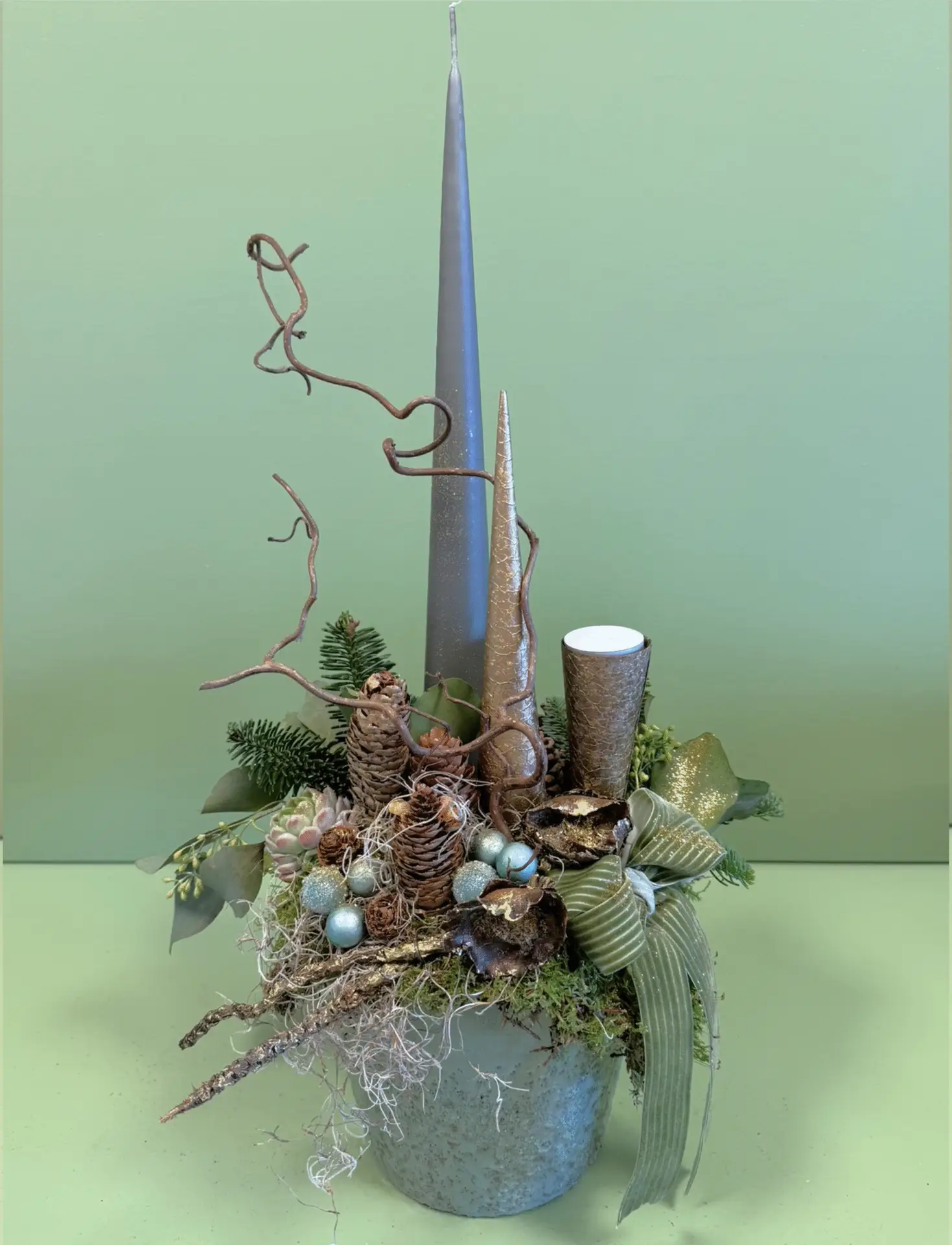 Juledekoration L fra Blomstertorvet