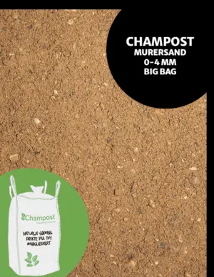 CHAMPOST Murersand 0-4 mm 1 ton