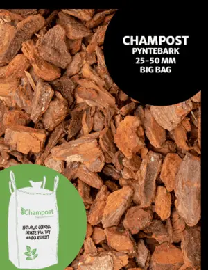 CHAMPOST Pyntebark 2500L 25-50mm