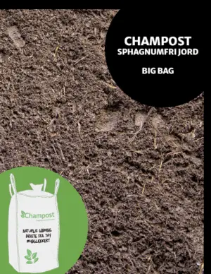CHAMPOST Sphagnumfri krukkejord 900L