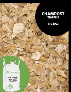 CHAMPOST Træflis 2500L