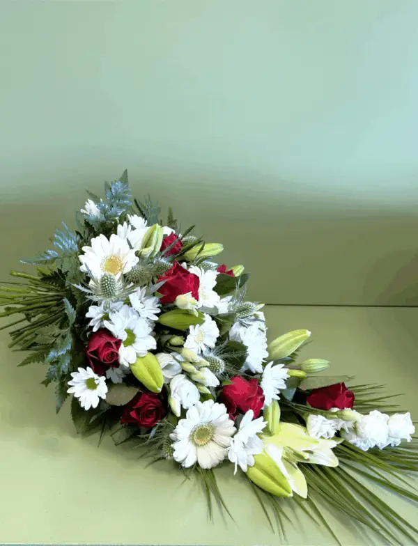 Bårebuket fra Blomstertorvet