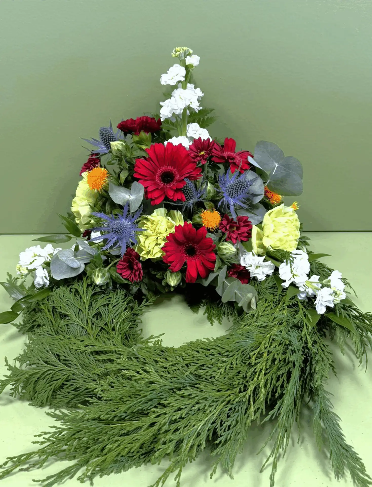 Krans fra Blomstertorvet
