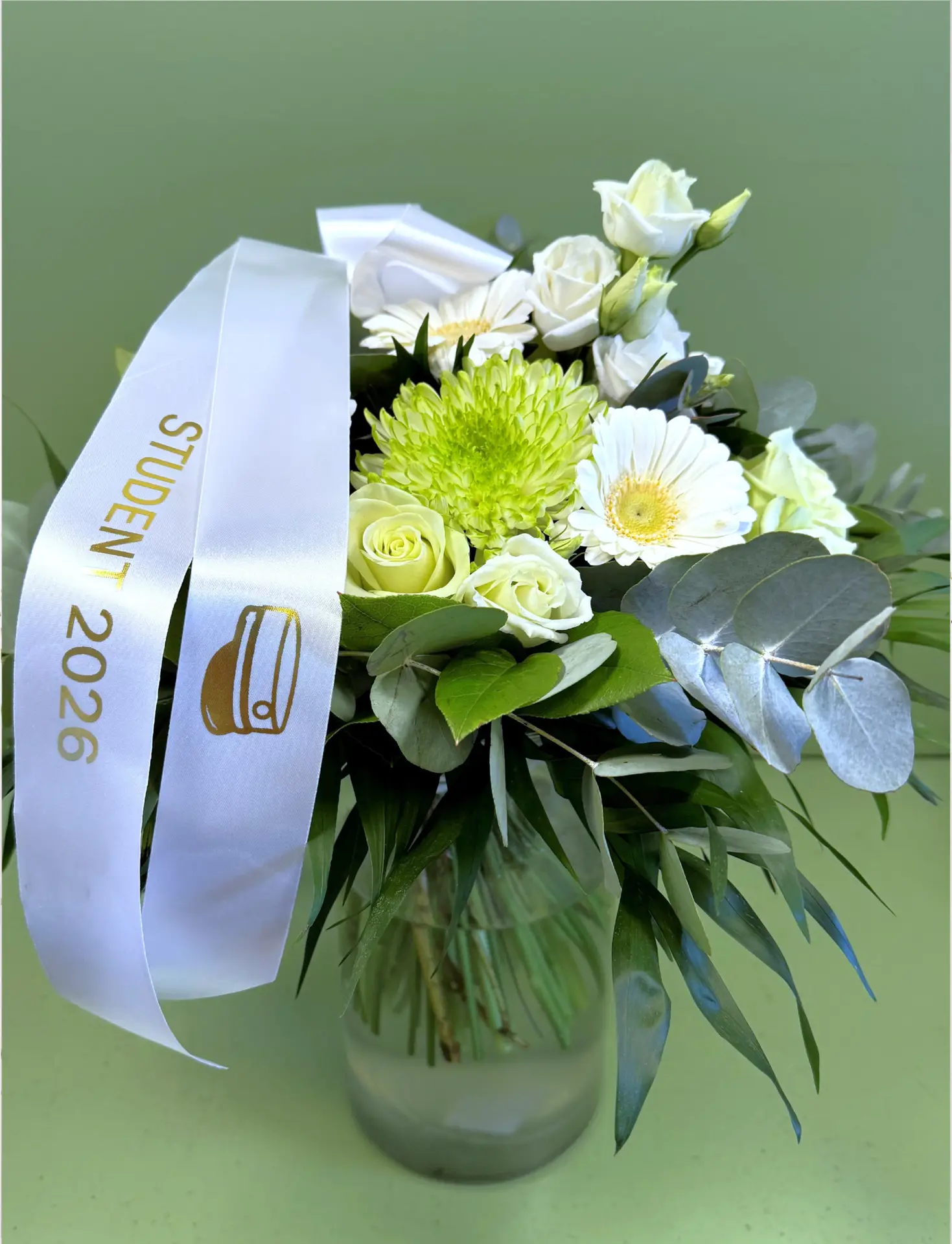 Student 2026 buket fra Blomstertorvet