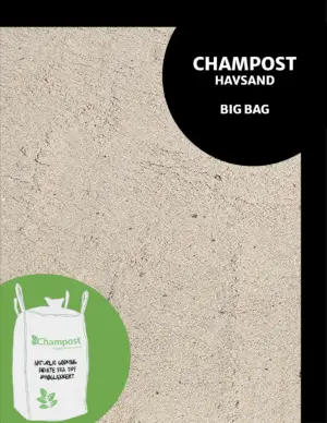 CHAMPOST Havsand 0-2 mm 1 ton