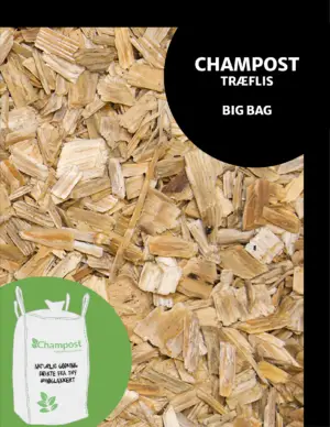 CHAMPOST Træflis 2500L